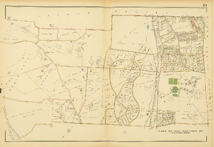 Plate 10, Atlas of Delaware County, vol. 1