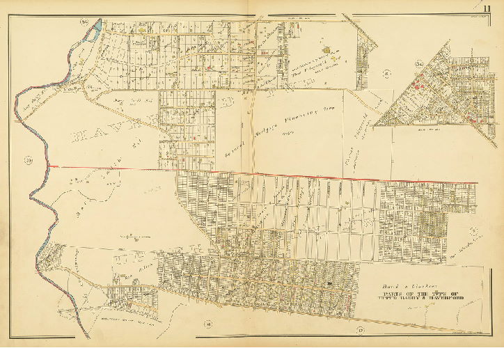 Plate 11, Atlas of Delaware County, vol. 1