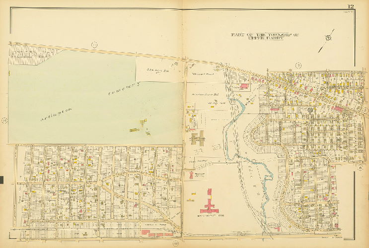 Plate 12, Atlas of Delaware County, vol. 1