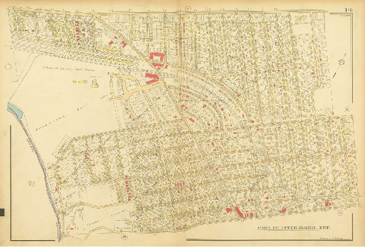 Plate 14, Atlas of Delaware County, vol. 1