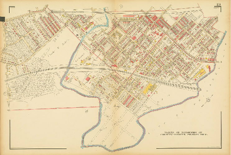 Plate 19, Atlas of Delaware County, vol. 1