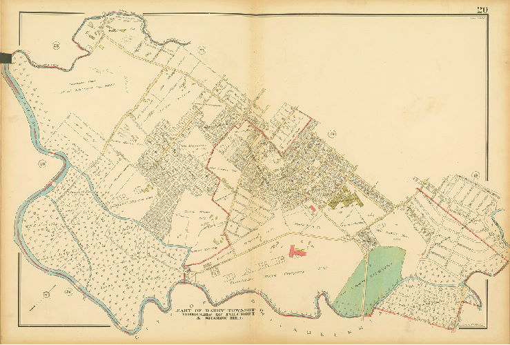 Plate 20, Atlas of Delaware County, vol. 1