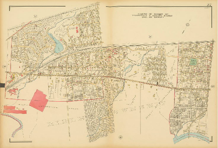 Plate 27, Atlas of Delaware County, vol. 1