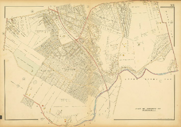 Plate 33, Atlas of Delaware County, vol. 1