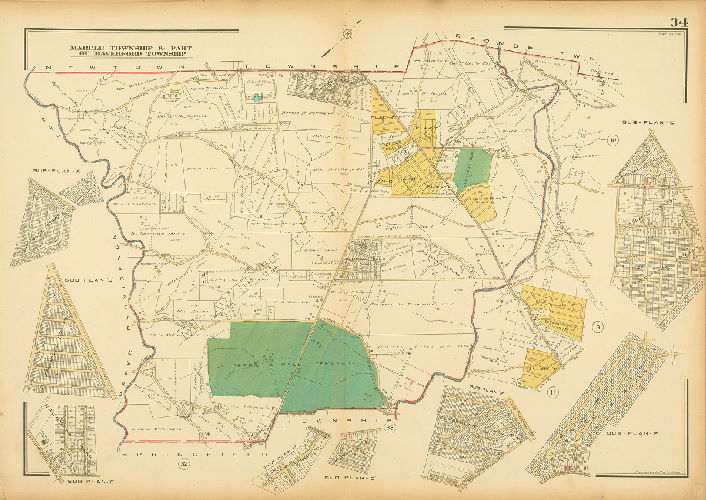Plate 34, Atlas of Delaware County, vol. 1