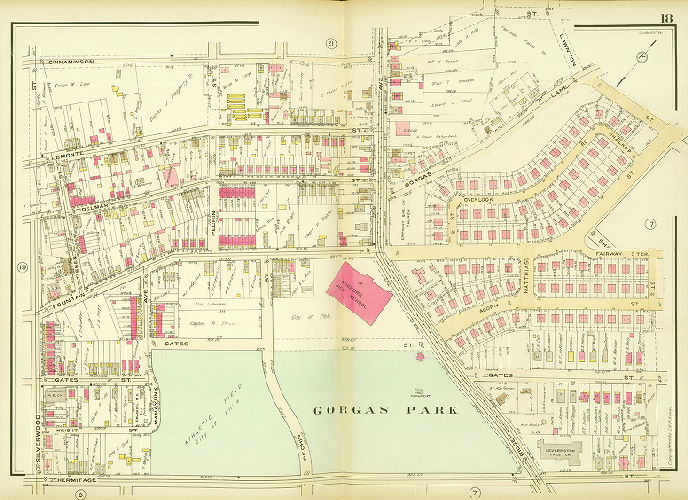 Plate 18, Atlas of the 21st Ward, Philadelphia, Penna.