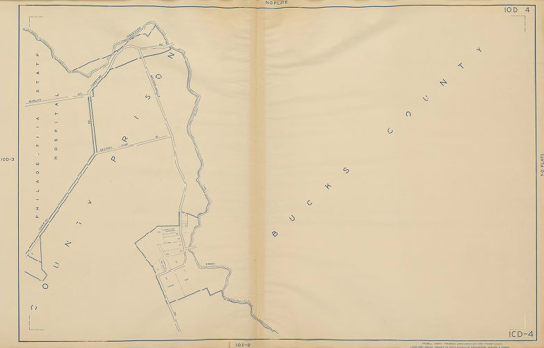Plate 10D-4, Philadelphia Land Use Map, 1942