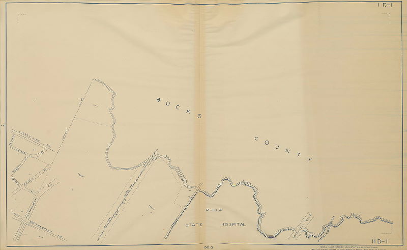 Plate 11D-1, Philadelphia Land Use Map, 1942