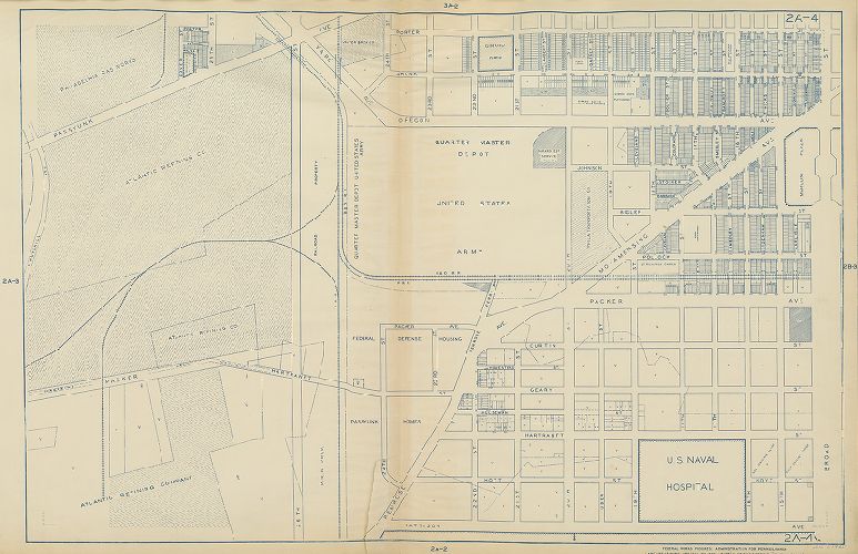 Plate 2A-4, Philadelphia Land Use Map, 1942