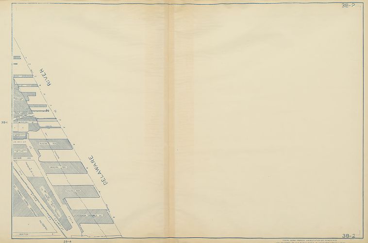 Plate 3B-2, Philadelphia Land Use Map, 1942