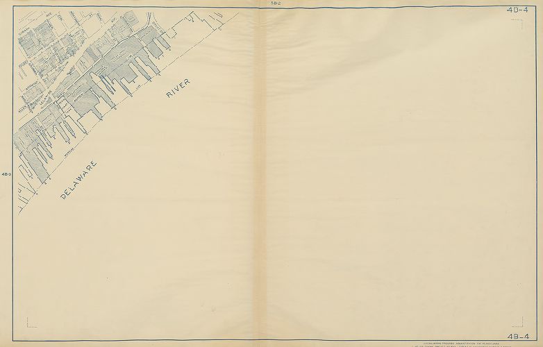 Plate 4B-4, Philadelphia Land Use Map, 1942