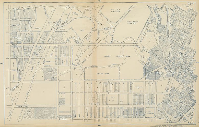 Plate 6B-4, Philadelphia Land Use Map, 1942