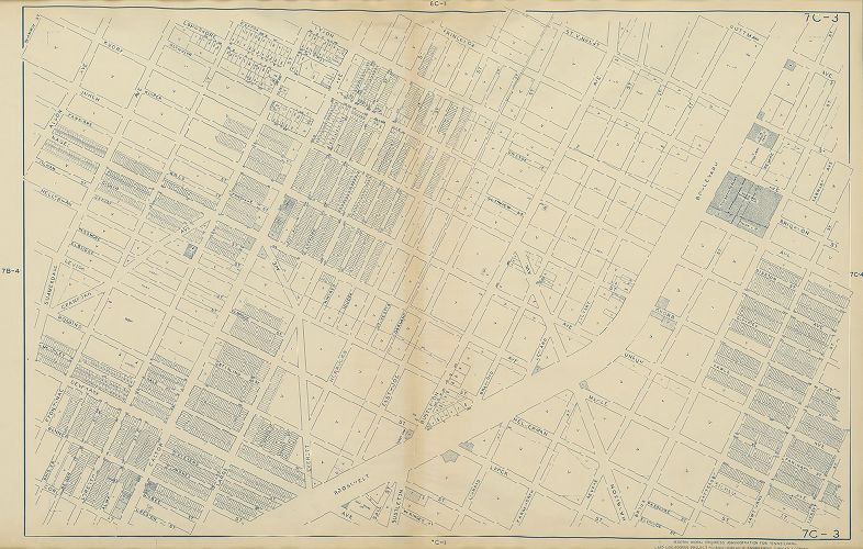 Plate 7C-3, Philadelphia Land Use Map, 1942