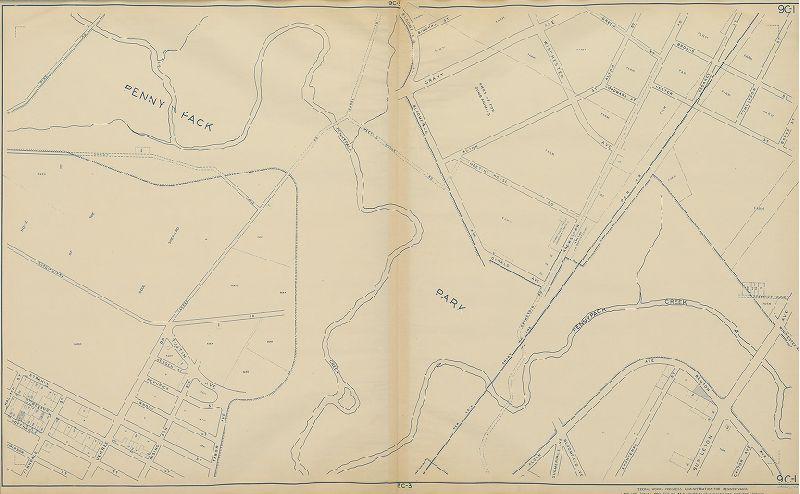 Plate 9C-1, Philadelphia Land Use Map, 1942