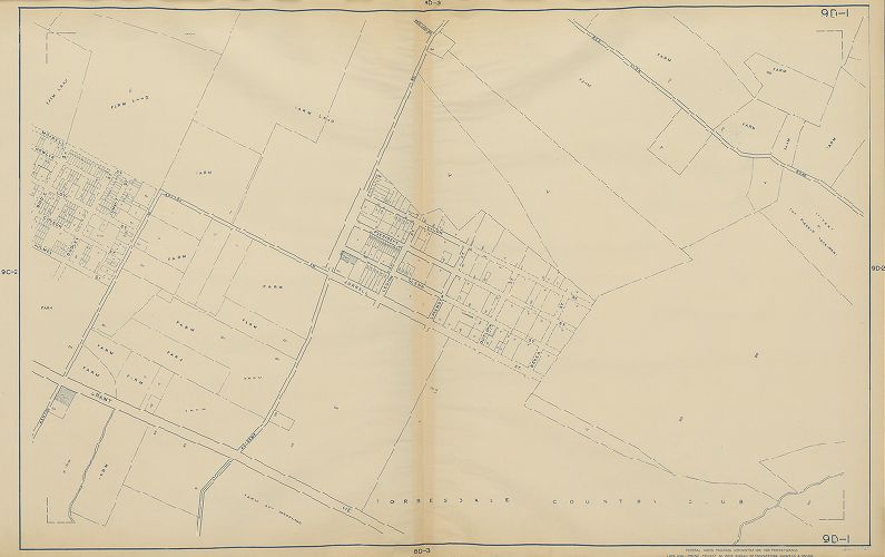 Plate 9D-1, Philadelphia Land Use Map, 1942