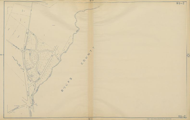 Plate 9D-2, Philadelphia Land Use Map, 1942