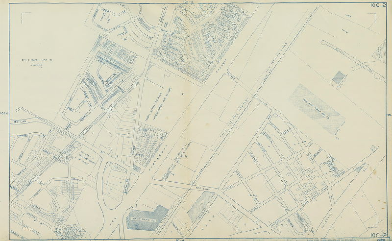Plate 10C-2, Philadelphia Land Use Map, 1962