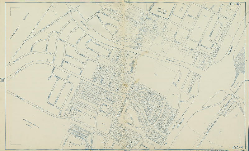Plate 10C-4, Philadelphia Land Use Map, 1962