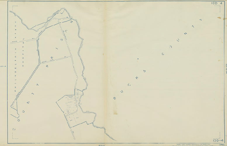 Plate 10D-4, Philadelphia Land Use Map, 1962