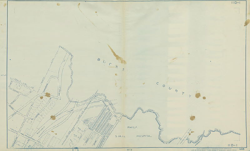 Plate 11D-1, Philadelphia Land Use Map, 1962