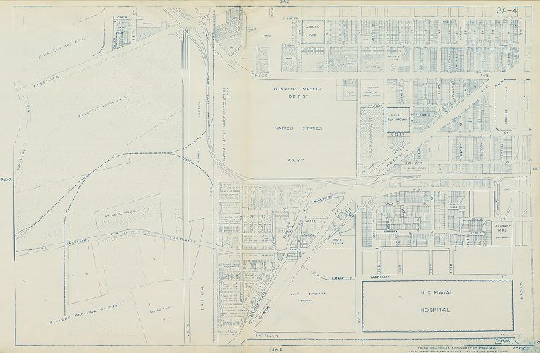 Plate 2A-4, Philadelphia Land Use Map, 1962
