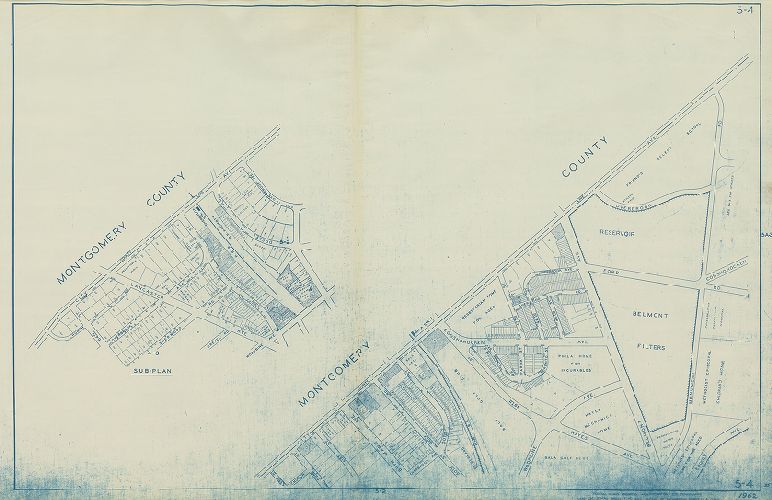 Plate 5-4, Philadelphia Land Use Map, 1962