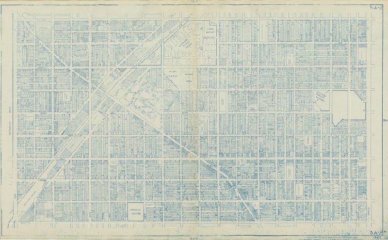 Plate 5A-2, Philadelphia Land Use Map, 1962