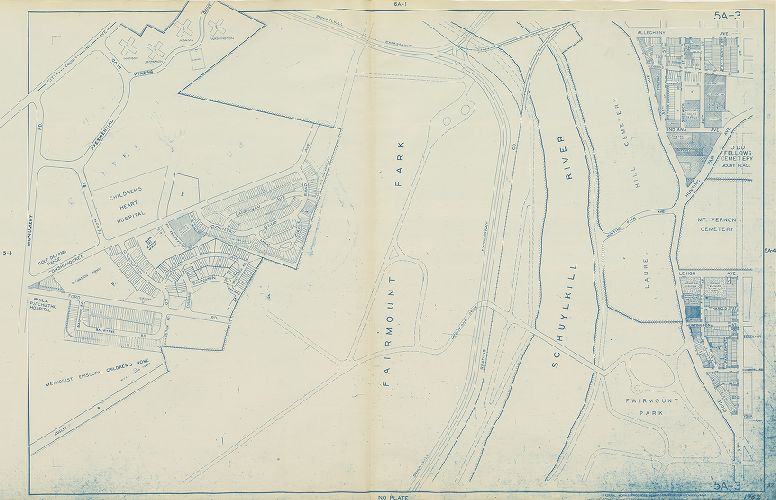 Plate 5A-3, Philadelphia Land Use Map, 1962
