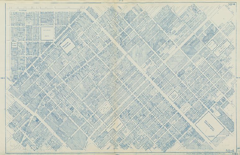 Plate 5B-4, Philadelphia Land Use Map, 1962