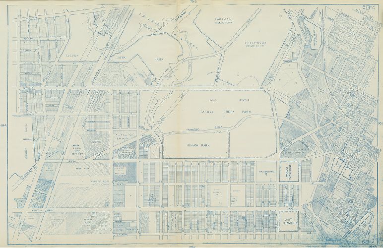 Plate 6B-4, Philadelphia Land Use Map, 1962