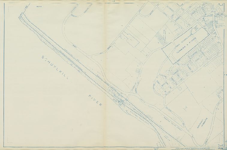 Plate 7-1, Philadelphia Land Use Map, 1962