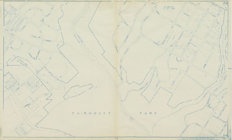 Plate 7-4, Philadelphia Land Use Map, 1962