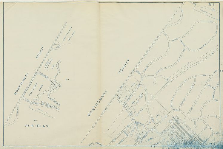 Plate 8-1, Philadelphia Land Use Map, 1962