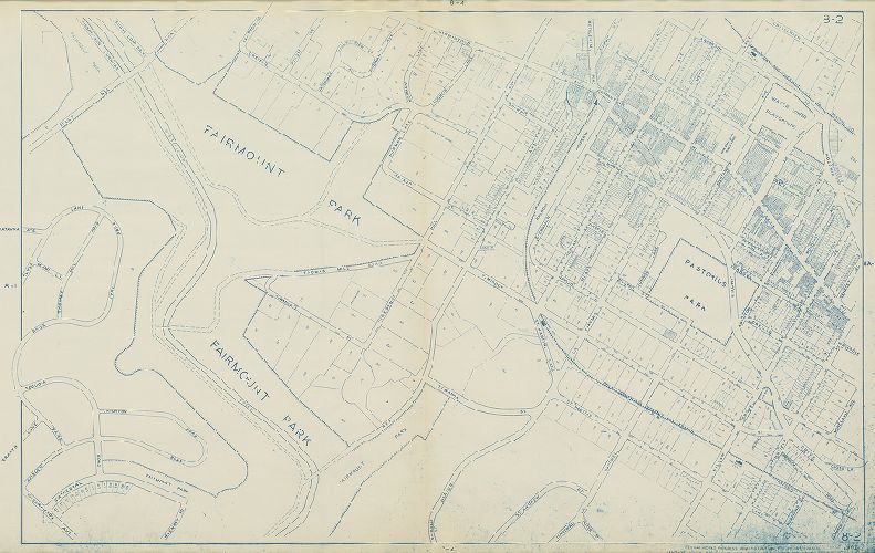 Plate 8-2, Philadelphia Land Use Map, 1962