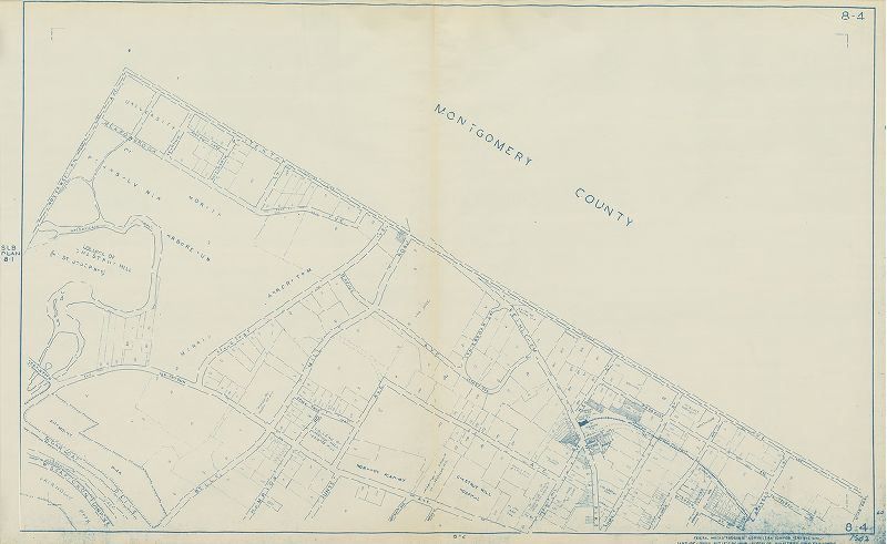 Plate 8-4, Philadelphia Land Use Map, 1962