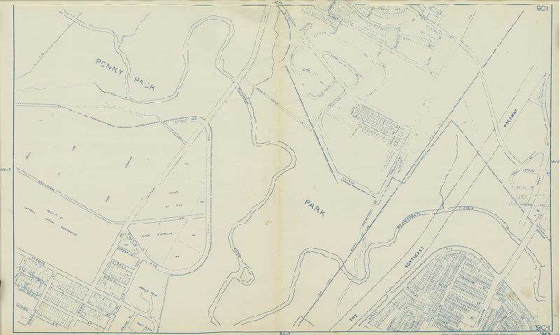 Plate 9C-1, Philadelphia Land Use Map, 1962