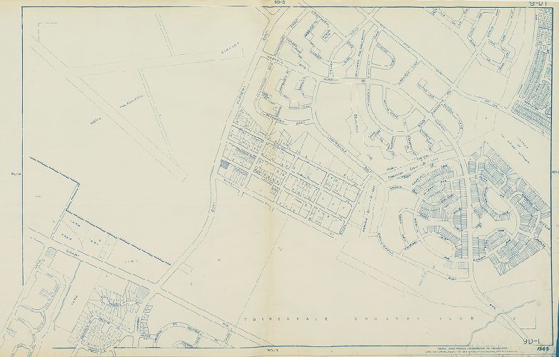Plate 9D-1, Philadelphia Land Use Map, 1962
