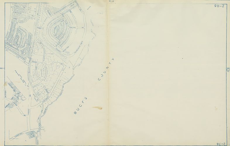 Plate 9D-2, Philadelphia Land Use Map, 1962