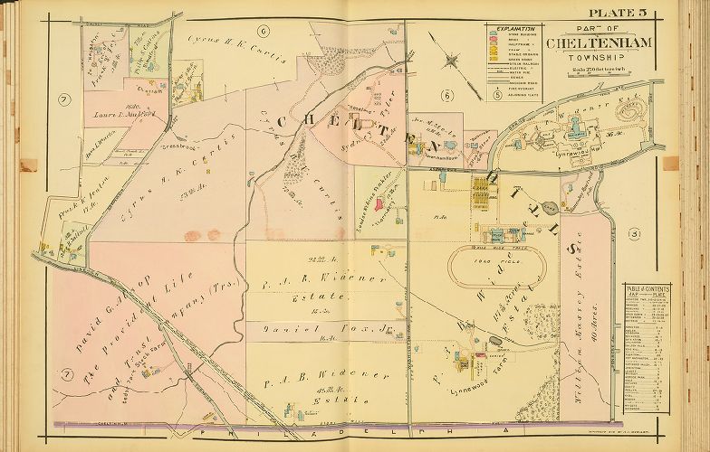 Plate 5, Atlas of the North Penn Section of Montgomery County, Pa.