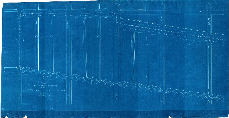 Plan, Plan of proposed extension of the Second and Third Sts. Passenger R.R. Co.