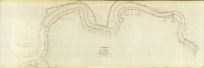 Plan (alternate image), [No title. Schuylkill River from the confluence with the Delaware River to South Street, 1881]