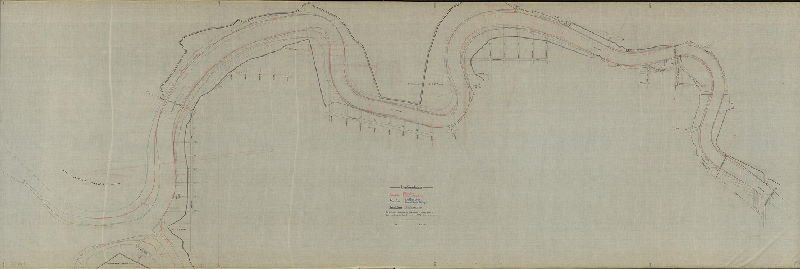 Plan, [No title. Schuylkill River from the confluence with the Delaware River to South Street, 1881]