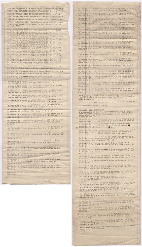 Plan, Description of pier and bulkhead lines proposed for the Schuylkill R[iver] as shown in the accompanying charts dated May 1882 .. Sheet No. 1 .. and Sheet No. 2