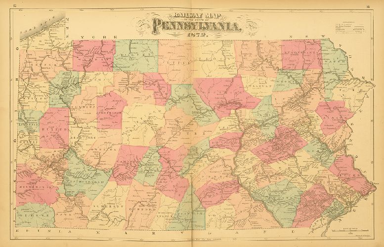 Page 32-33, New Topographical Atlas of the State of Pennsylvania