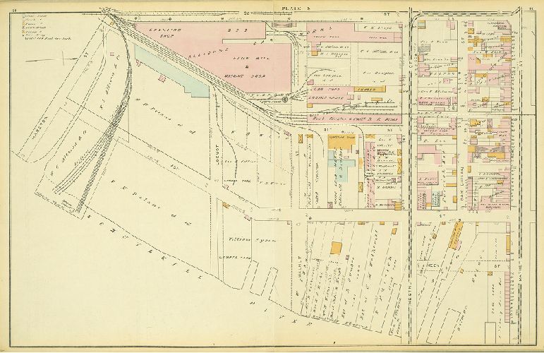 Plate S, Atlas of the 24th & 27th Wards. West Philadelphia