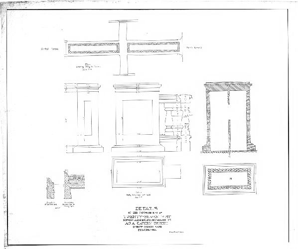 Plan, Details of the improvement of Twenty-seventh St. between Allegheny Ave. and Willard St. as a garden street, Thirty-eighth Ward, Philadelphia. 