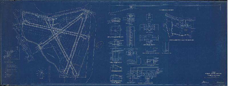 Plan, Airfield, S. Davis Wilson Airport, Philadelphia, Pennsylvania, January 20, 1938. 202G906.