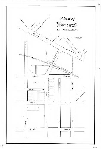 Plan, Plan of Sherwood, 40th Ward, Phila.