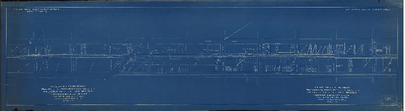 Plan, Philadelphia & Reading Railway. Plan showing tracks and properties on the Philadelphia & Chester Branch, prior to Dec. 11, 1917: Date or ordinance authorizing additional tracks. Station 0 - Grays Ferry Phila. Chief Engineer's Office. P-2028, Dec. 11, 1917. 6 sheets, Sheet No. 5 [Subsidiary title: Philadelphia, Wilmington & Baltimore R.R. (Chester Branch). 40th Ward, City of Philadelphia]