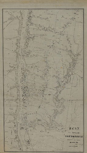 Plan, Plan of the Township of Roxborough with the property holders' names, &c. Manayunk by Jno. Levering Surv'r. Published by M. Dripps [1848; tracing copy]